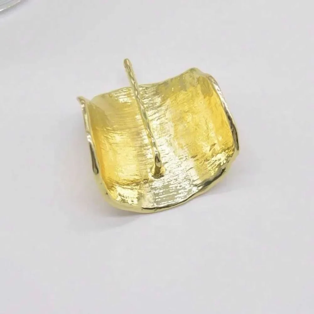 Gold Textured hair accessory A1621